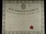 V�u�n� listy - Brno, v�u�n� list z roku 1835, dekorativn�