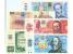 SLOVENSK� REPUBLIKA - 20, 50, 100, 500, 1000 K�s/Sk kolkovan� s perforac� SPECIMEN, Pi. 15-19, Ba. SK1-SK5