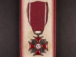 Stříbrný záslužný kříž RP, originální etue