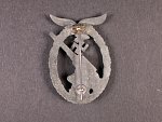 Odznak protiletadlové baterie, luftwafe, zinek, výrobce Wernstein, Hermann