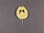 Miniatura odznaku za výtečné řízení útočných vozidel pro důstojníky 1936-1948, 28,5x25,5mm