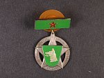 Čestný odznak Za ochranu hranic ČSSR 2.stupeň, na šroub