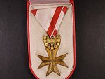 Zlatý záslužný kříž Republiky Rakousko + etue