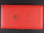 Řád práce II. vydání po roce 1960 ČSSR č. 6046, punc Ag 925, značka výrobce Mincovna Kremnica + etue