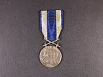 Československá vojenská medaile Za zásluhy, stříbrná