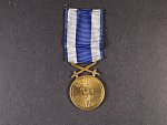 Československá vojenská medaile Za zásluhy, bronzová