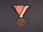 Bronzová medaile za statečnost 1914-17 nová stuha