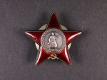 Řád rudé hvězdy č.3025183, 6. typ, 4. varianta, značeno Monetnyj Dvor