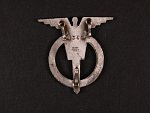 Odznak Letovoda 1. třídy č.1042, výrobce Zukov Praha