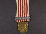 Pamětní francouzská medaile z let 1914-1918 se štítkem pro dobrovolníky