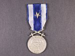 Československá vojenská medaile Za zásluhy, stříbrná