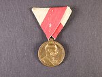 Civilní jubilejní pam. medaile z r.1898, původní stuha