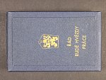 Řád rudé hvězdy práce ČSSR č.4655, punc Ag 925, značka výrobce ZUKOV, originální etue