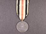 Válečná pamětní medaile 1870-71, na stuze pro nebojovníky