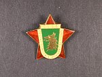 Odznak čestný pomocník pohraniční stráže, starší provedení, výrobce M.K.