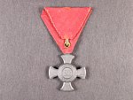 Železný Záslužný kříž, zinek, původní civilní stuha