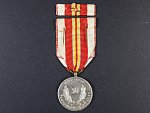 Stříbrná medaile IV. pluku Stráže svobody