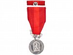 	Medaile - Za zásluhy o obranu vlasti - ČSSR, punc Ag 925, výrobce Mincovna Kremnica, etue