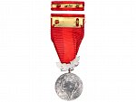 	Medaile - Za zásluhy o obranu vlasti - ČSSR, punc Ag 925, výrobce Mincovna Kremnica, etue