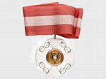 Řád italské koruny velkodůstojník (2. třída), zlato, stříbro, smalty, originální etue