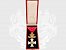BULHARSKO - Řád svatého Alexandra, IV. stupeň, (důstojník) II. typ, pozlacený bronz, smalty, neznačen, původní stuha, původní etue