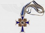 Záslužný kříž pro německé matky v bronzu, etue
