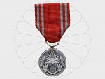 Záslužná medaile Červeného kříže, hliník, poválečná výroba..
