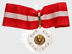 Řád Italské koruny komandér, zlato, smalty, originální etue