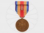 Spojenecká medaile za Vítězství, nepůvodní stuha..