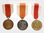 Zlatá, stříbrná a bronzová medaile za zásluhy o obranu státu