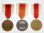 Zlatá, stříbrná a bronzová medaile za zásluhy o obranu státu
