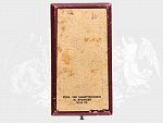 Řád Františka Josefa I. rytíř, zlacený bronz, na závěsném kroužku značka výrobce V. MAYERS & SOHNE a hvězdička, originální etue