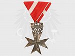 Stříbrný záslužný kříž Republiky Rakousko + originální etue