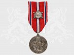 Pamětní medaile - za věrnost a brannost, postříbřená