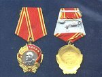 Řád Lenina č.440881 zlato,platina