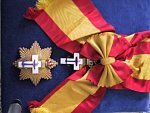 Námořní záslužný řád 4. tř., velkostuha s hvězdou