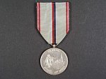 Stříbrná medaile IV. pluku Stráže svobody