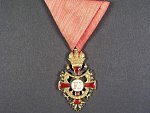Řád Františka Josefa I., jednostraná dekorace, bronz