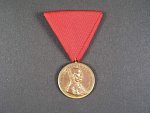 Pamětní medaile na oslavy 75 let F.J.I. bronz, novodobá stuha