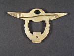 Pilotní odznak pro ČS. sportovní letce z r. 1946 č.19, nepuncovaný