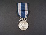 Československá vojenská medaile Za zásluhy, stříbrná