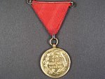 Medaile zemské hasičské jednoty na Slovensku za 40 ročnú službu