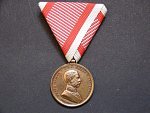 Bronzová medaile za statečnost 1914-17