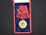 Medaile práce II. třídy, cislo7889, puvodni etue