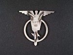 Odznak Palubní radista 2. třídy č.4077, výrobce Zukov Praha