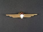 Odznak letecký pozorovatel 1954 - 1968 č.054, velmi vzácný