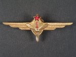 Odznak třídního specialisty letectva 1954-68. Palubní technik 1.tř. č.1210