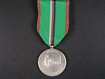 Stříbrná medaile IV. pluku Stráže svobody