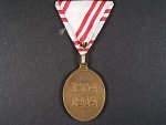 Bronzová čestná medaile za zásluhy o červený kříž, nová stuha