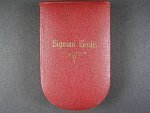 Vojenská záslužná medaile Signum Laudis F.J.I., zlacený bronz + orig. etue